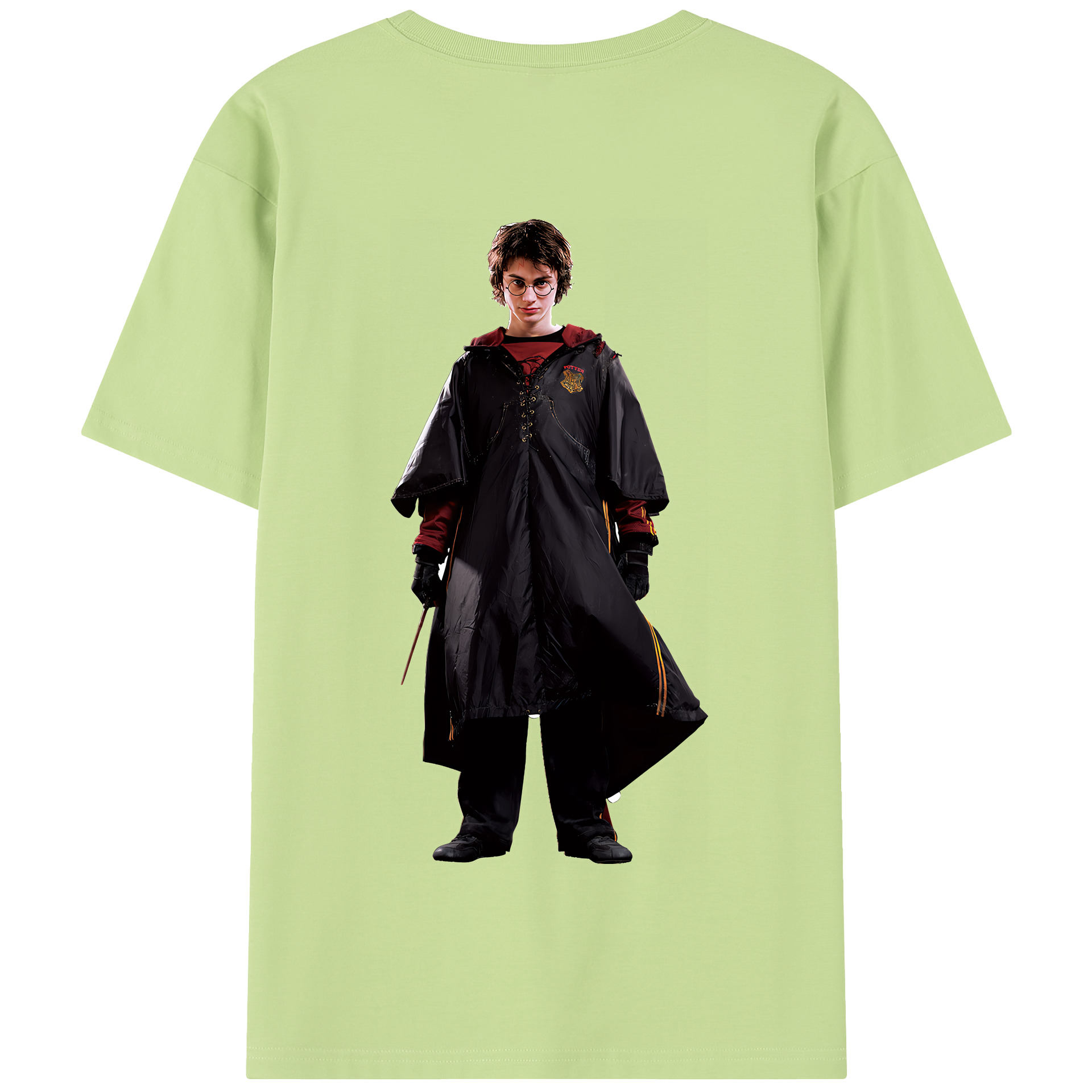 （画像用） Harry Potter ハリー・ポッターシリーズ 綿100％半袖Tシャツ（背面プリント）